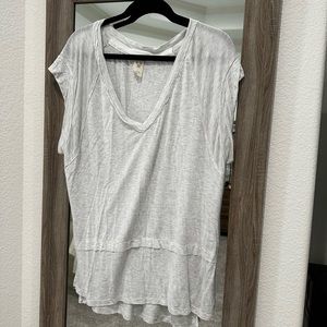 We the Free gray tunic T-shirt